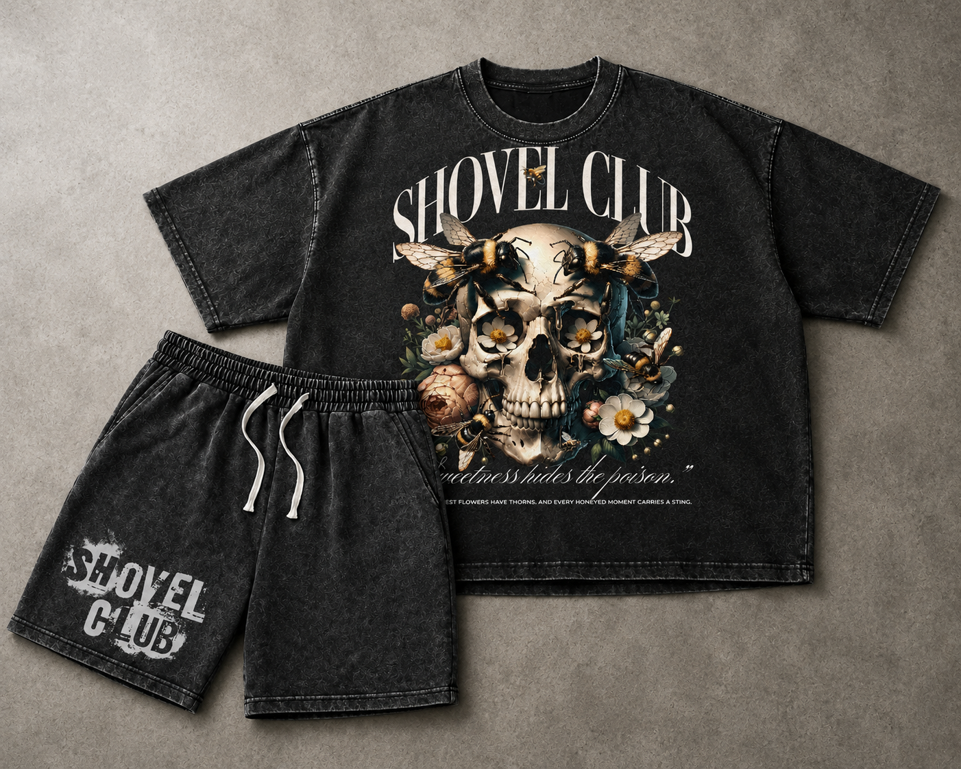 Poison Boxy Short Set
