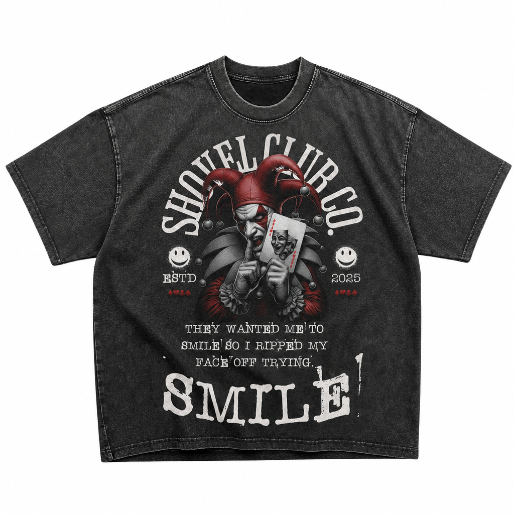 Smile Boxy Shirt